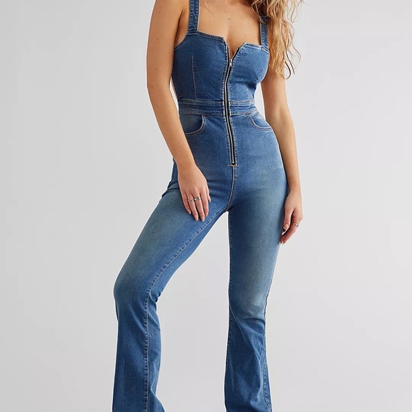 Free People Pants Jumpsuits Crvy 2nd Ave One Piece Poshmark
